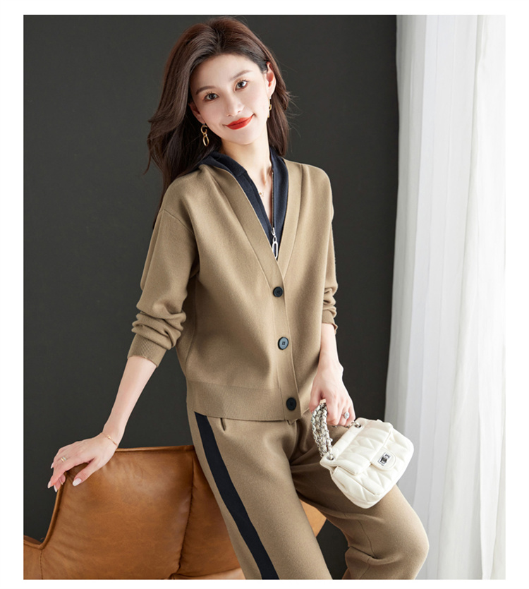 Leisure Sports Set Women's 2024 New Fashionable and Fashionable Style