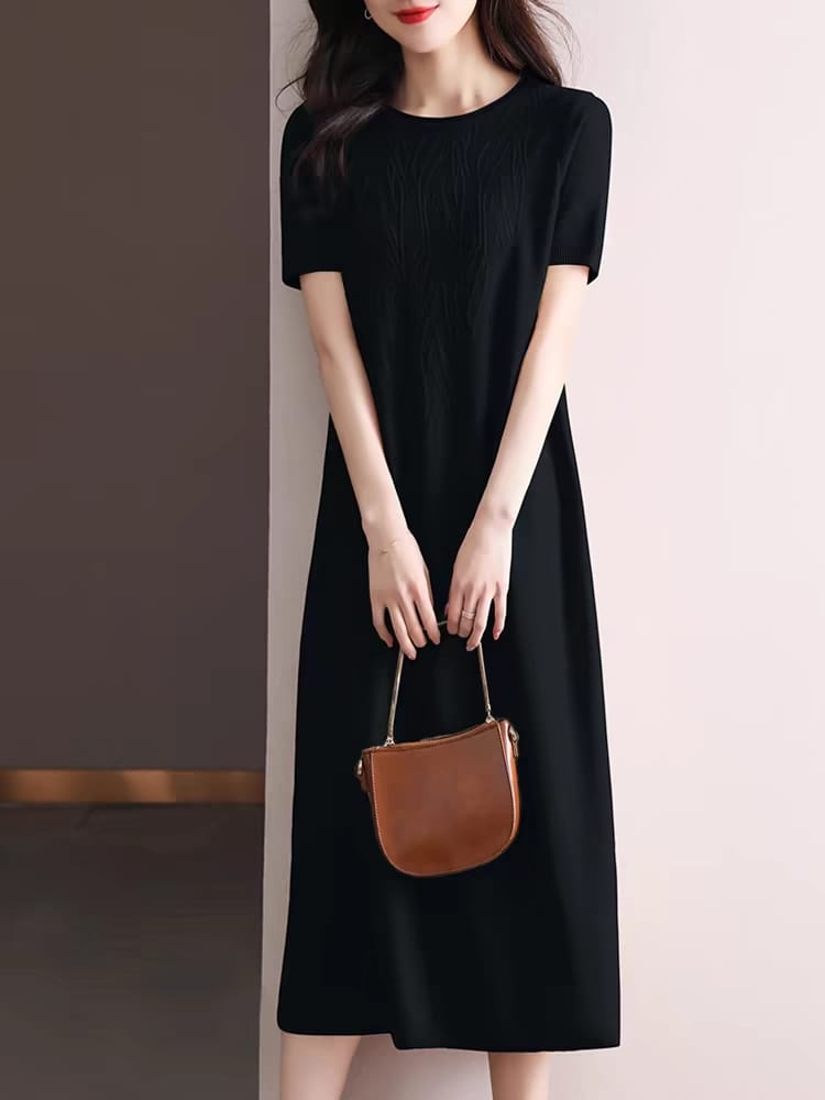 High-end women's dress summer short-sleeved 2024 new business wear