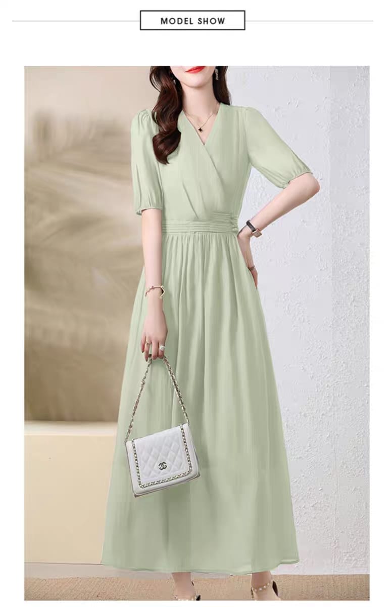 High-end dress summer 2024 new long skirt