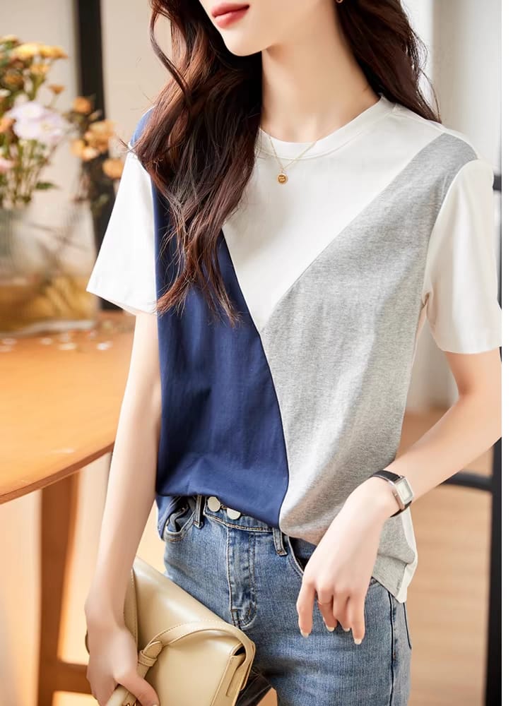 Women's short-sleeved summer casual t-shirt