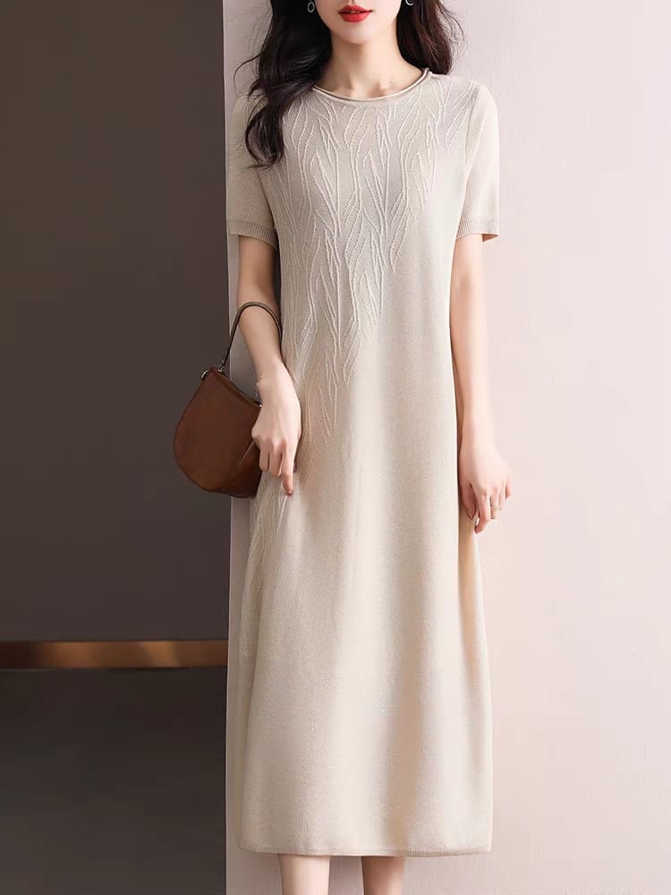 High-end women's dress summer short-sleeved 2024 new business wear