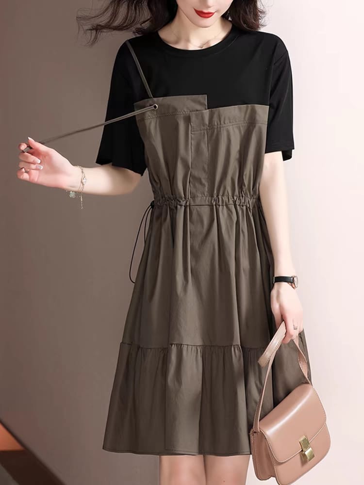 Women's summer short-sleeved dress 2024 new style